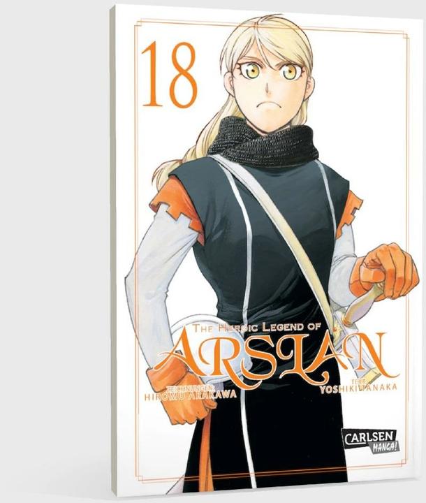 Produktbild The Heroic Legend of Arslan 18 (Deutsch, Yoshiki Tanaka, Hiromu Arakawa, 2024)