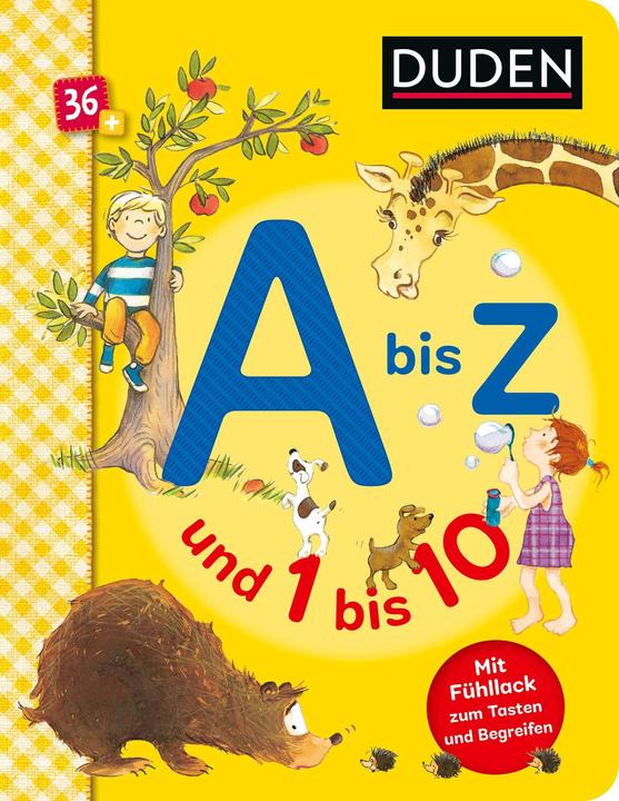 Produktbild Duden 36+: A bis Z und 1 bis 10 (Deutsch, Catharina Westphal, Hanneliese Schulze, 2022)
