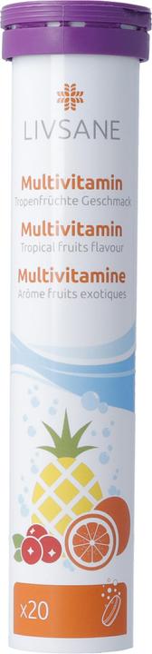 Produktbild Livsane Multivitamin (20 Stück, Brausetablette, 100 g)