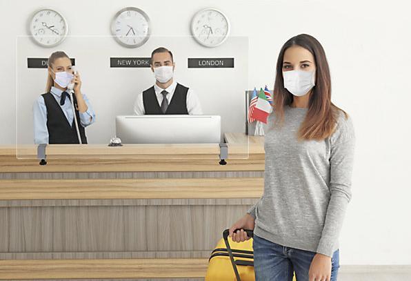 Produktbild Magnetoplan Acryl-Hygienewand (60 cm, 160 cm)