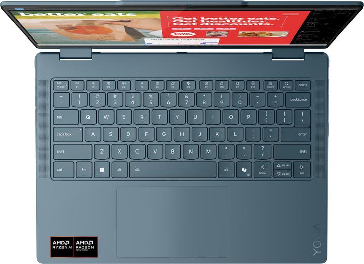 Produktbild Lenovo Yoga 7 2-in-1 (14", AMD Ryzen AI 7 350, 32 GB, 1000 GB, CH)
