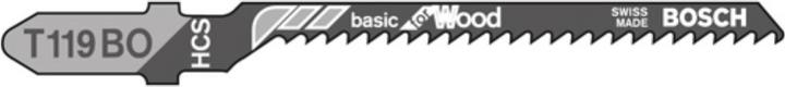 Image du produit Bosch Professional Zubehör T 119 BO Basic pour le bois