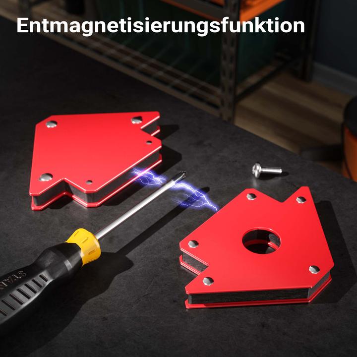 Actual product image Wiltec Welding magnet 11kg Welding angle 120x80x15mm Magnetic angle Welding accessories