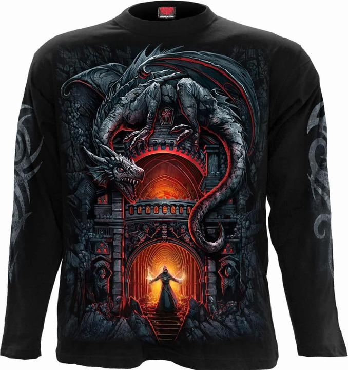 Spiral Dragon's Lair TShirt Langärmlig (L)