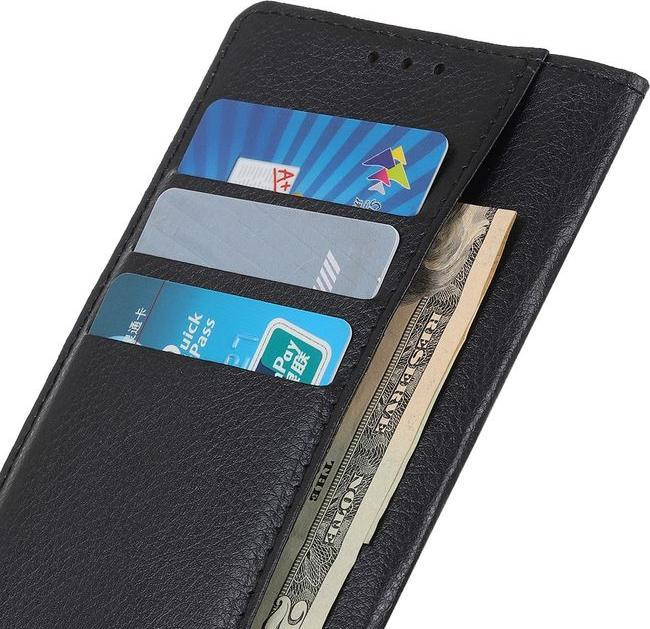 Actual product image MU Classic Litchi Leather Bookcover Series (HTC Desire 19+)