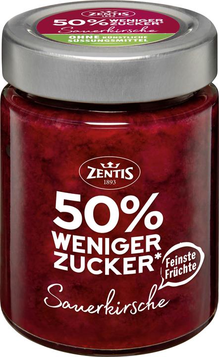 Image du produit Zentis 50% de sucre W.Cerise (195 g)