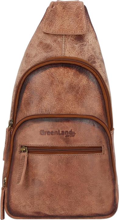 Produktbild Greenland Nature Mascu & Line Umhängetasche Leder 39 cm