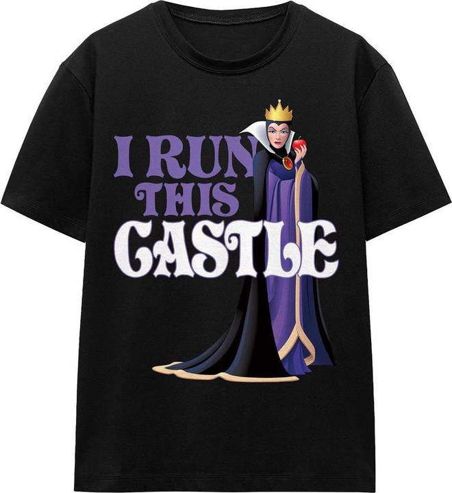 Image du produit Disney Villains - T-shirt RUN THIS CASTLE - Adulte (XL)