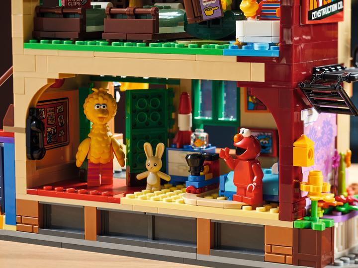 Immagine prodotto LEGO Ideas End-Of-Live Set 123 Sesamstrasse - 21324 NEU! Teile 1367x (21324)