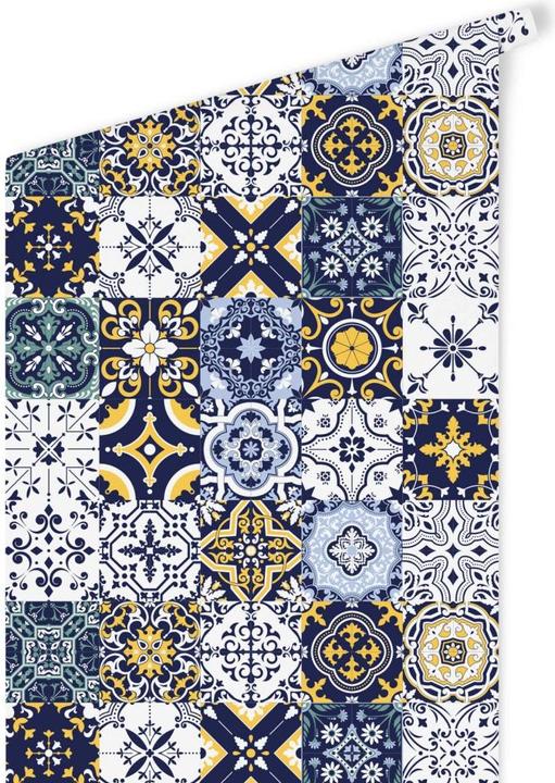 Image du produit Trenddeko Carreaux de faïence marocains (48 x 528 cm)