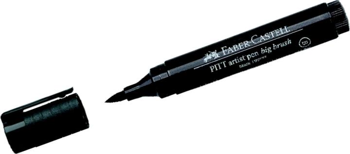 Produktbild Faber-Castell PITT Artist Pen Big Brush schwarz (Schwarz, 1 x)