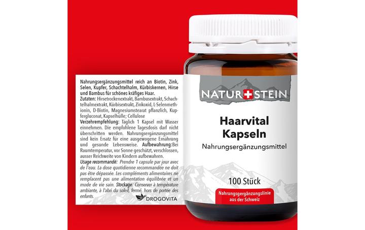 Actual product image Naturstein Hair Vital (100 Piece, Capsules, 151 g)