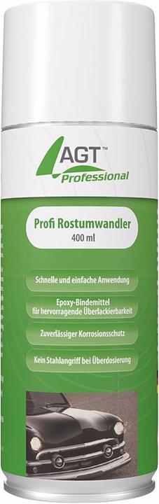 AGT Professional Profi-Rostumwandler (400 ml, Nach Rostumwandlung schwarz, Transparent)
