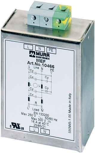 Murr Elektronik Filtre antiparasite de réseau