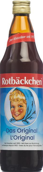 Produktbild Rabenhorst Rotbäckchen Klassik Bio Flasche (750ml) (1 x 7.5 cl)
