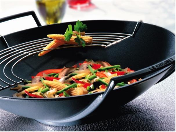 Image du produit Le Creuset Wok (36 cm, Wok, Fonte)