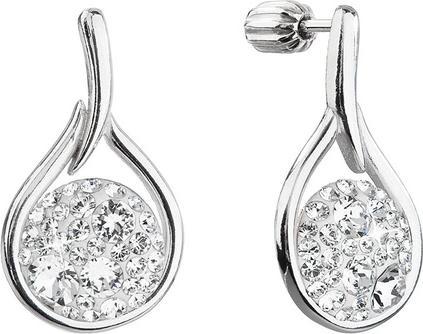 Immagine prodotto Evolution Group Orecchini in argento senza tempo con Swarovski 31305.1 (L)