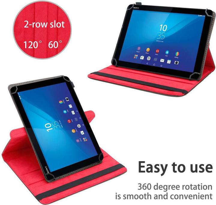Image du produit Cadorabo Housse de tablette Universal 360 pour Sony Xperia Tablet Z4 (10.1 pouces) (Sony Xperia Tablet Z4)