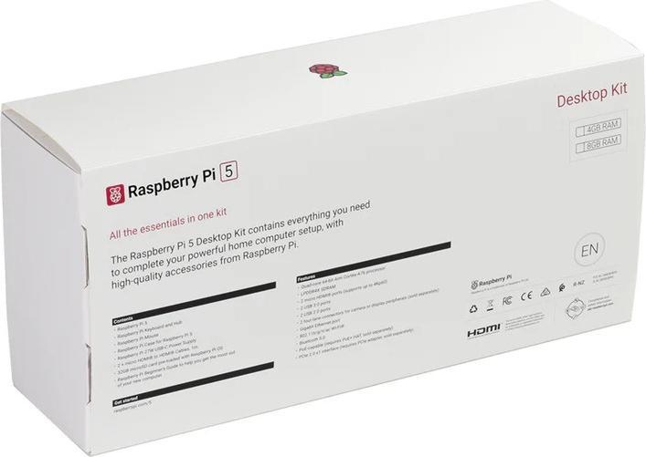 Productafbeelding Raspberry Pi Officiële 5 Desktop Kit - 8GB (IT)