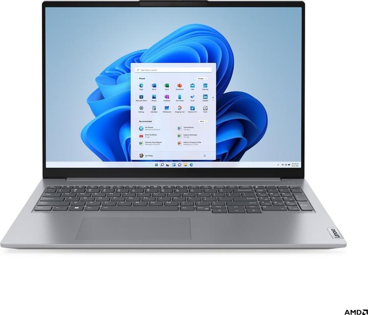 Actual product image Lenovo ThinkBook 16 G6 ABP (16", AMD Ryzen 7 7730U, 32 GB, 1000 GB, DE)