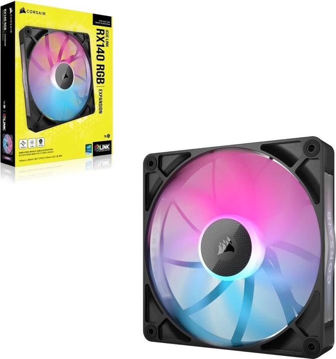 Actual product image Corsair iCUE LINK RX140 (140 mm, 1 x)