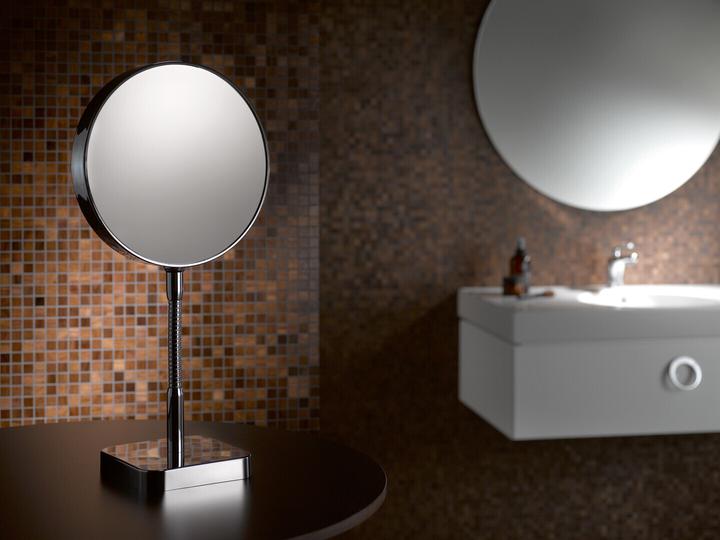Actual product image Emco Cosmetic mirror 3 and7-fold chrome adjustable