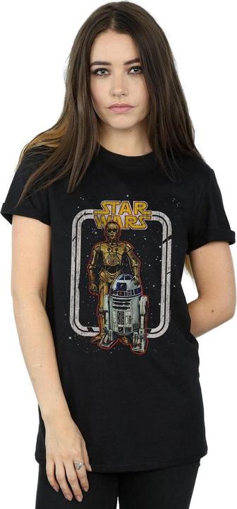 Image du produit Star Wars - T-shirt R2-D2 AND C-3PO VINTAGE - Femme (3XL)