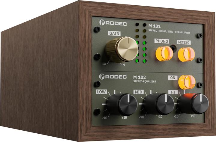 Produktbild Rodec BUNK 01 WALNUT / GREEN (Studio- und Livemixer)