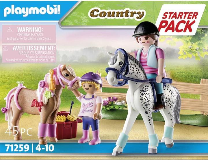 Produktbild Playmobil Starter Pack Pferdepflege (71259, Playmobil Country)