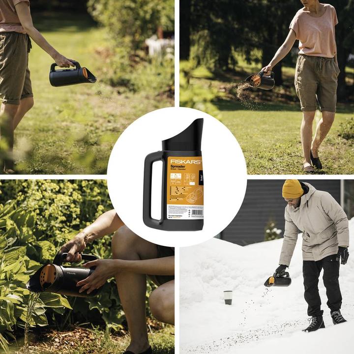 Actual product image Fiskars 1057076 Manual spreader