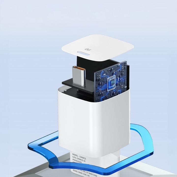Actual product image Wozinsky CMWCS USB-C PD 20W wall charger - white (20 W)