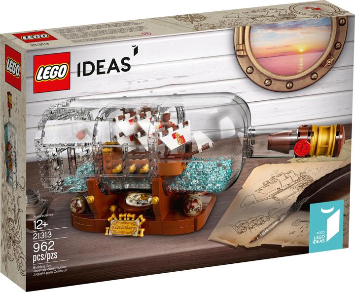 Immagine prodotto LEGO La nave delle idee in bottiglia (21313, Set LEGO rari, LEGO Ideas)