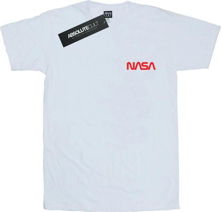 Immagine prodotto Nasa Modern Logo Chest Maglietta Ampia Donna (S)