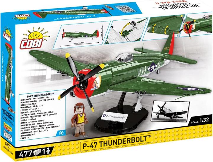 Image du produit Cobi P-47 Thunderbolt / 477 pcs