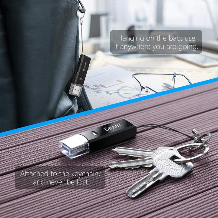 Actual product image Beikell Card reader 2-in-1 MiniPro (USB 3.0)