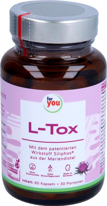 Produktbild For You L-Tox (60 Stück, Kapseln)