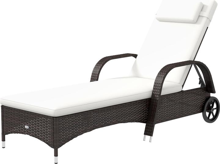 Outsunny Garden lounger (200 cm)