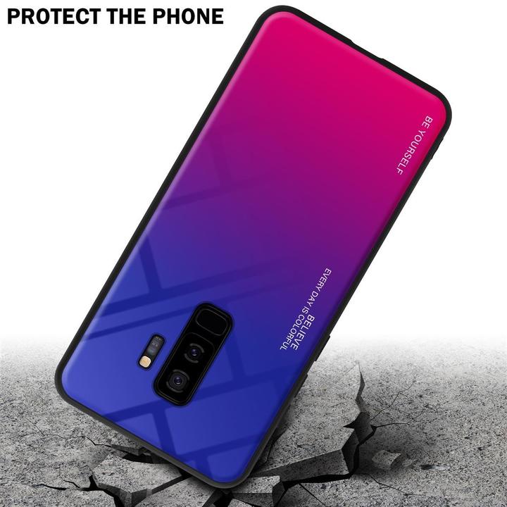 Productafbeelding Cadorabo TPU 2 kleuren glasdekking (Samsung Galaxy S9+)