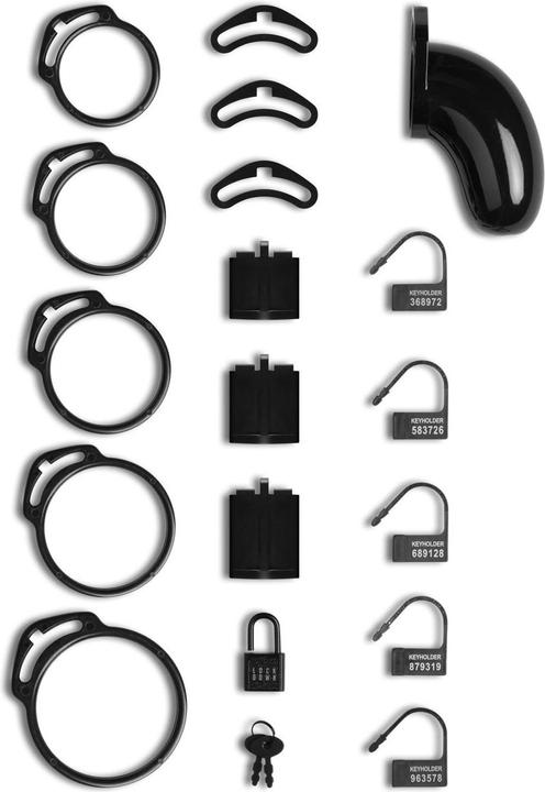 Actual product image Lockdown Chastity Cage - Medium