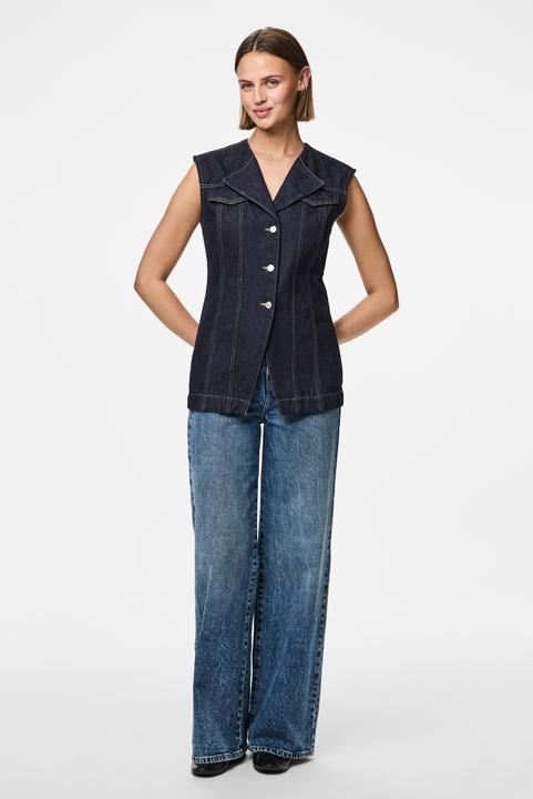 Image du produit Pieces PCNUA FITTED DENIM Weste (XS)
