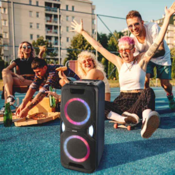 Produktbild Medion MD 44468 Partylautsprecher schwarz (15 h, Netzbetrieb, Akkubetrieb)