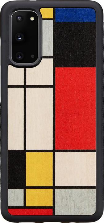 Produktbild Man&Wood case for Galaxy S20 mondrian wood black (Samsung Galaxy S20+)