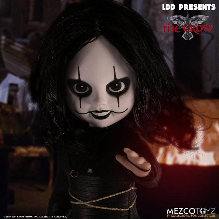 Actual product image Mezco Toys Living Dead Dolls - The Crow: Eric Draven