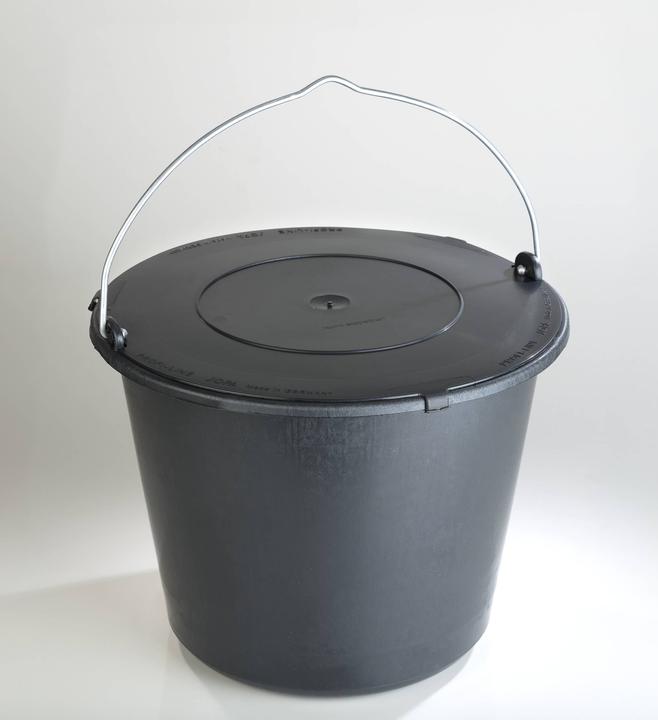 Produktbild Jopa Deckel schwarz Innen-Ø 310 mm Recycling-Kunststoff