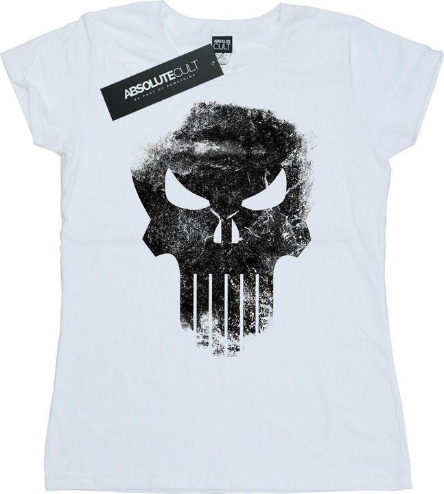 The Punisher Distrressed Skull TShirt (XXL)