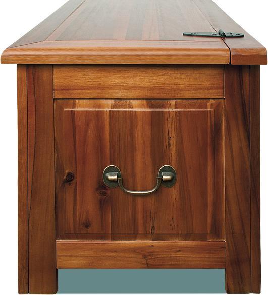 Produktbild Deuba Holztruhe (85 x 44 x 48 cm, 103 l)