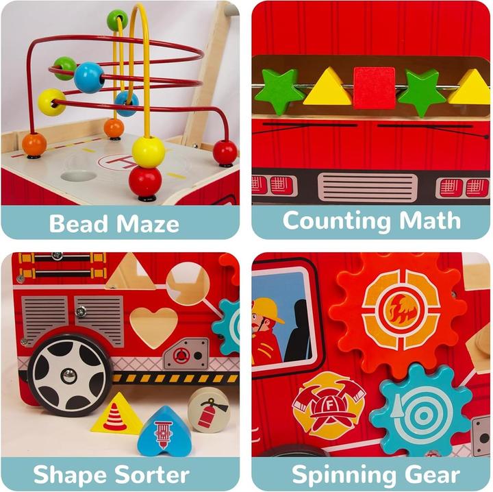 Immagine prodotto Woodenfun Lauflernwagen