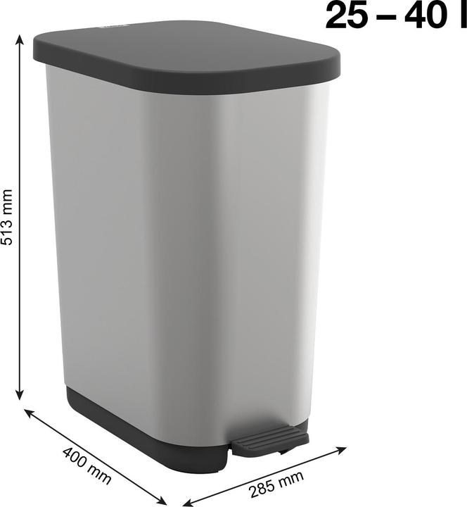 Immagine prodotto Rotho Cestino per pedali (35 l)