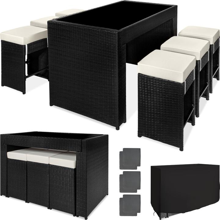 Produktbild tectake Rattan Sitzgruppe