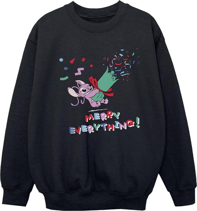 Disney Lilo And Stitch Angel Merry Everything Sweatshirt Mädchen